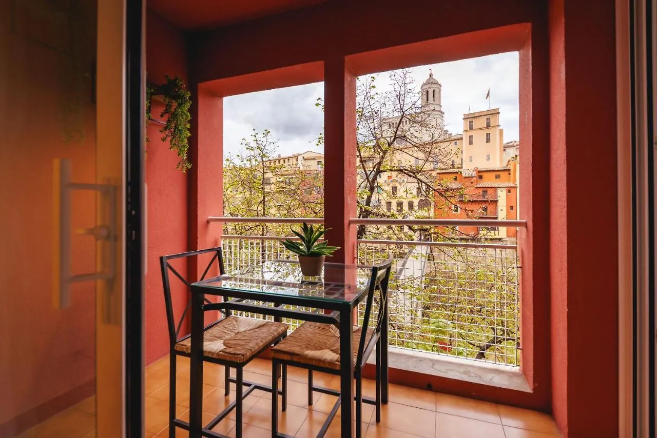 ז'ירונה Bravissimo Pont De La Princesa, Comfortable 3-Bedroom Apartment ספרד